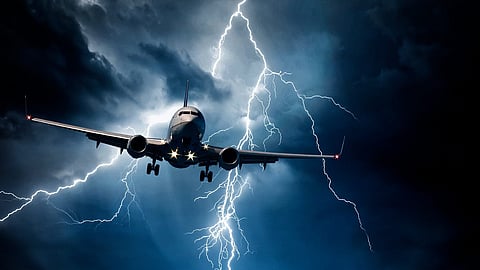 Do you know what happens when lightning strikes a flying plane?