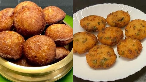 Delicious Evening Snacks Aval Appam- Aval Vada Recipes!