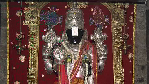 Do you know where the temple of Tirupati Perumal's conch wheel is located?