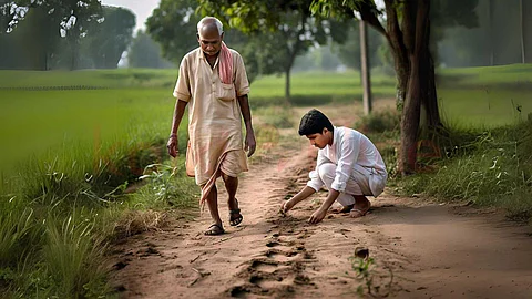 Tamil Short story soil under feet