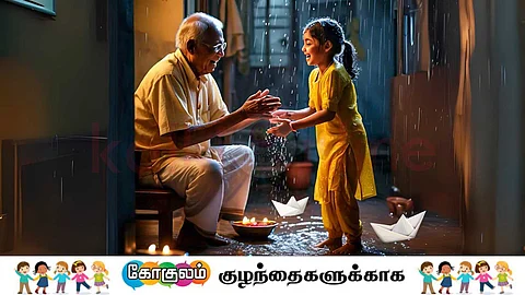 Children's story Anusha in the rain of love!