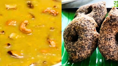 payasam - Vadai recipes....