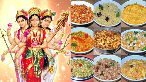 Navratri Sundal Naivedyam