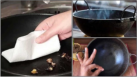 Do you know how to season a newly purchased cast iron pan?