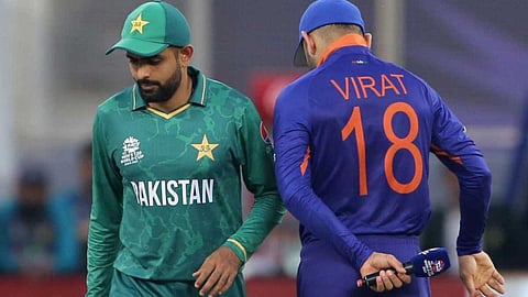 Virat Kohli with Babr azam