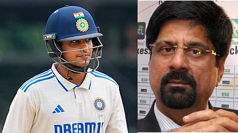 Subman Gill with Srikanth