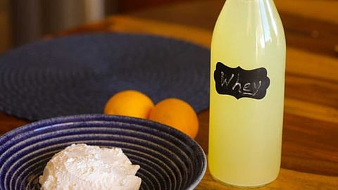 Whey water