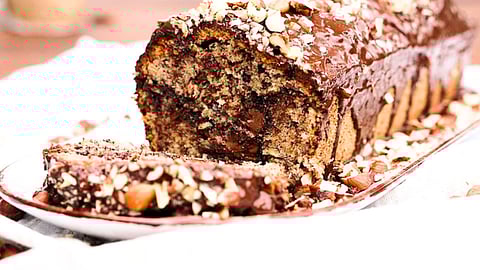 Easy to make nuts cake!