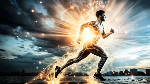 Success is only if the body and mind are active!