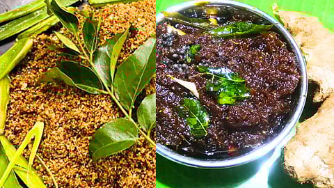 Digestive pirandai Powder and Ginger Tamarind!