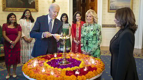Joe Biden celebrates Diwali at White House