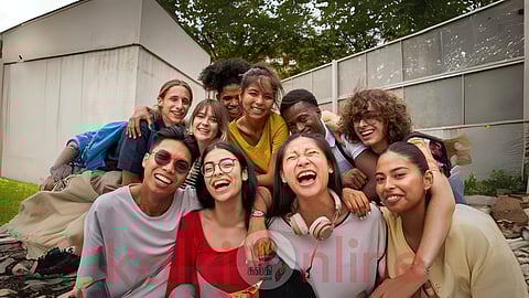 Why not laugh in front of adults?