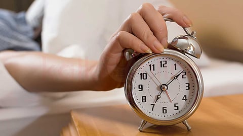 Turning off the alarm