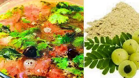 Chettinad garlic rasam