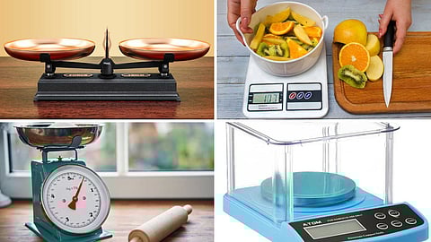 Types of weighing scale
