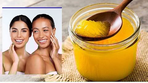 Ghee to improve skin and beauty!