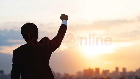 If you do it happily, success will overtake you!