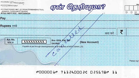 Cancelled Cheque
