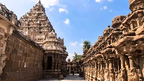 A different temple is the Kailasa Nath temple