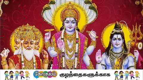 lord brahma, lord vishnu, lord shiva