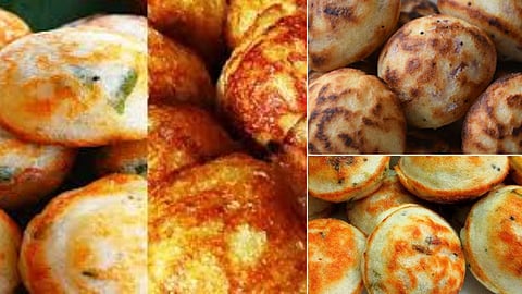 Delicious sweet paniyaram