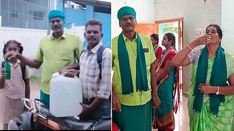 technique of converting rain water to drinking