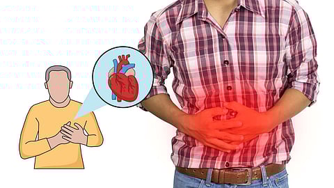 Stomach problems vs heart attack