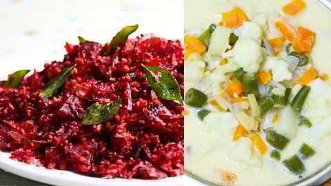kerala style beetroot thoran - Stew...