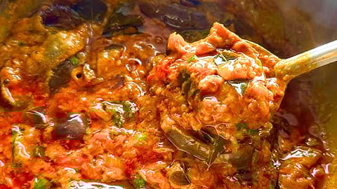 Chidambaram Eggplant Kothsu