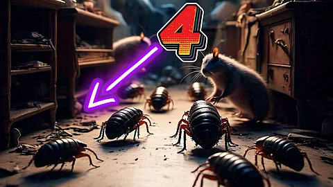 cockroaches and rats
