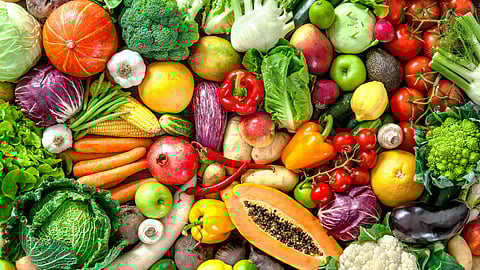 Fiber rich vegetables...