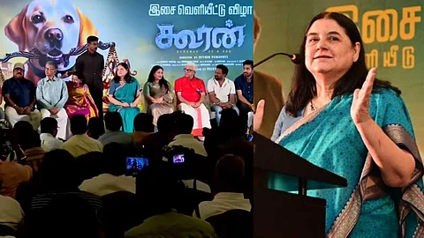 Maneka Gandhi in Kooran Audio Launch