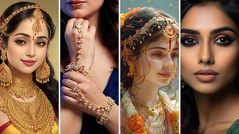Women's beauty decorations