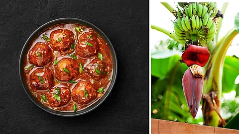 வாழைப்பூ உருண்டை குழம்பு