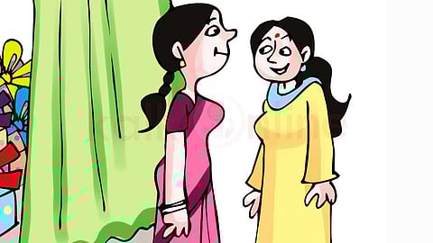 'Dravidian model' wants jewelry.