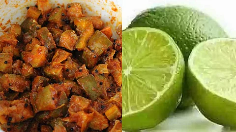 Spicy Narthangai Kothsu recipe!