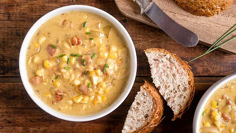 Sweet Corn Soup full of flavor and health!