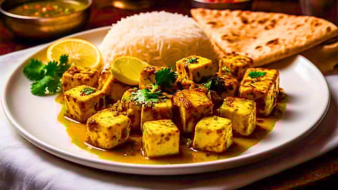 Garlic paneer recipe