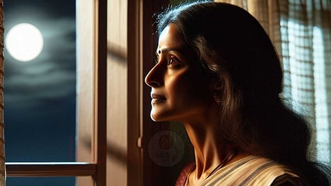 Tamil short story - 'ennai parthu nilavu siriththathu