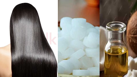 Camphor gives shine to hair!