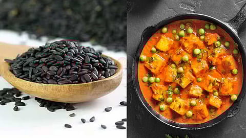 green masala sundal- Black sesame idli powder
