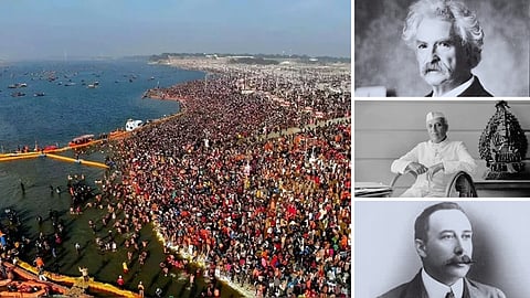 Maha kumbhmela and mark twain, Dr Henkin, Jawaharlal Nehru.