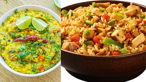 Kids love Soya Ball Fried Rice