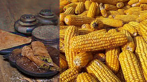 Crunchy corn dosai