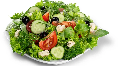 Cucumber tomatoes salad