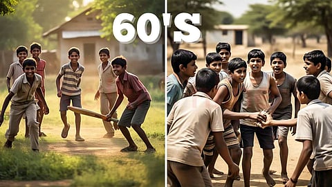 Boys playing