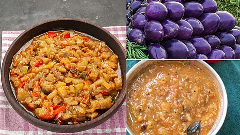Eggplant Sokka and Eggplant Partha