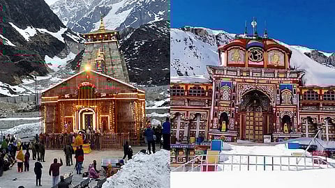 Kedarnath, Badrinath temple