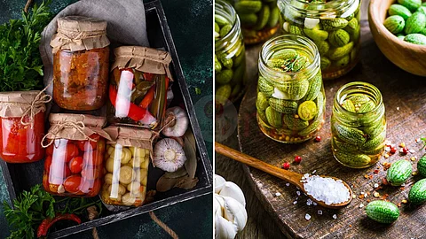 different kinds of pickles!