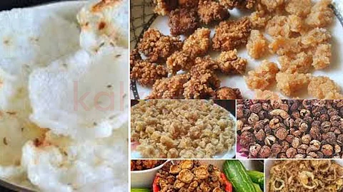 Nutritious varieties of Vadagam